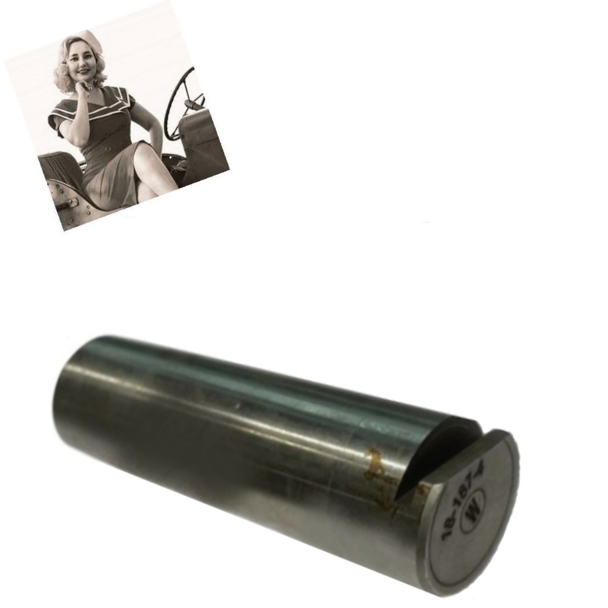  HŘÍDEL VLOŽENÉHO KOLA T90 - PRŮMĚR 28 MM