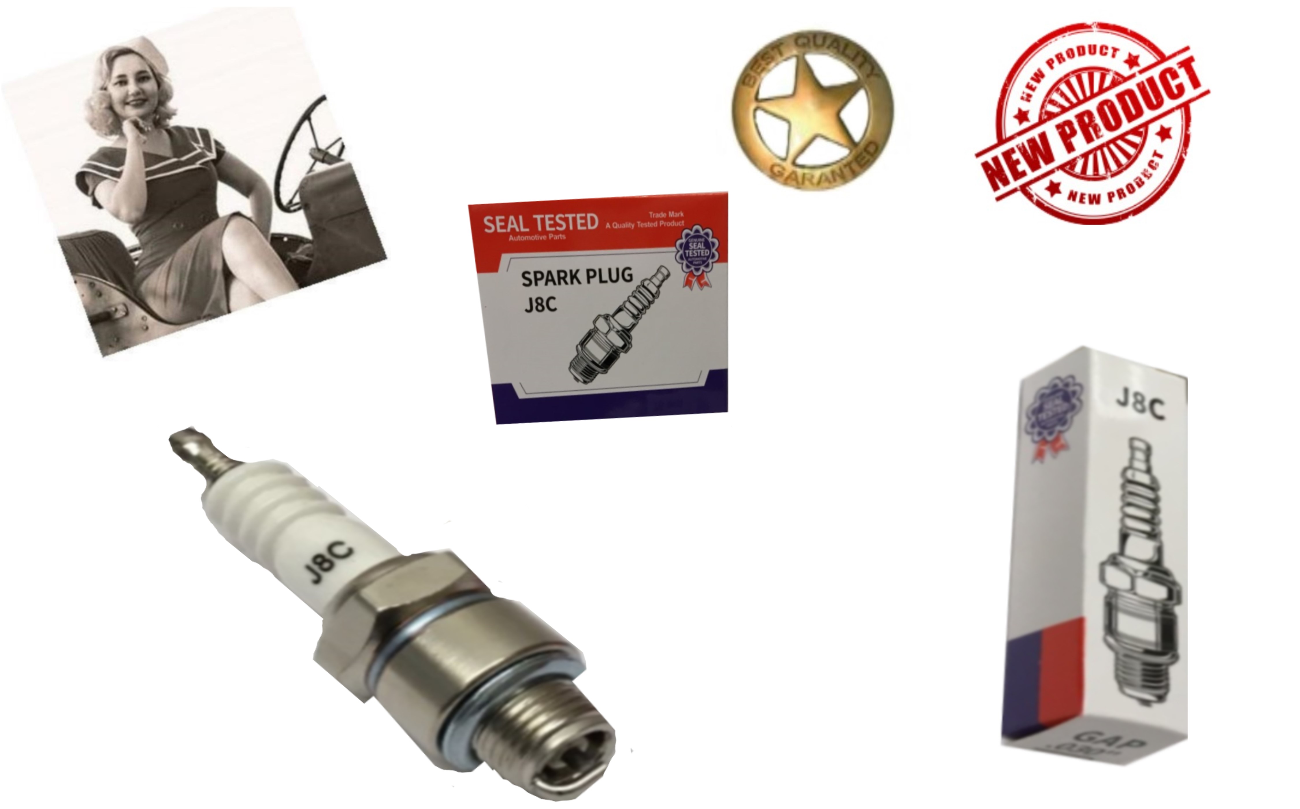 SPARK SVÍČKA J8C