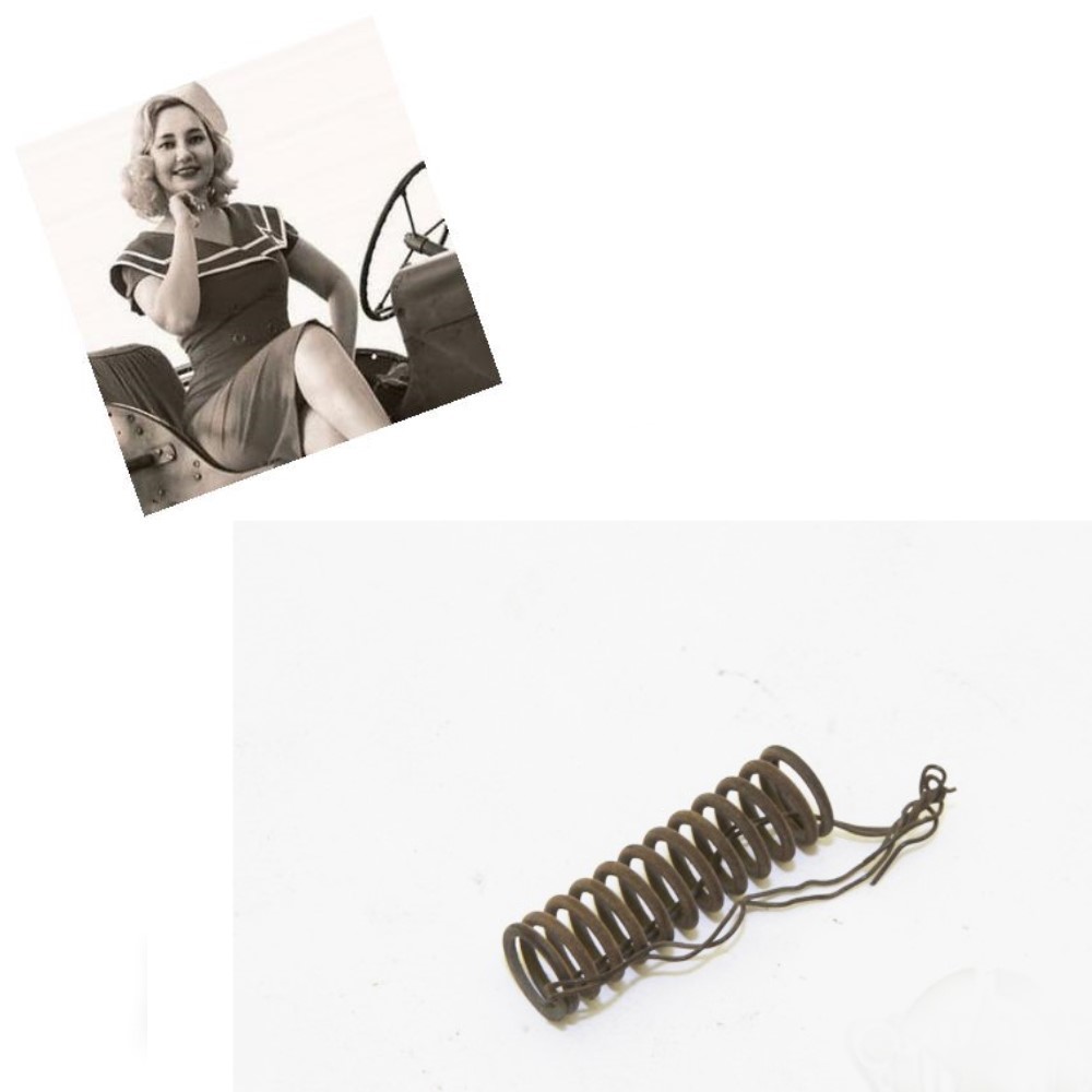 PRUŽINA OVLÁDACÍHO RAMENE BENZÍNOVÉ PUMPY - NOS
