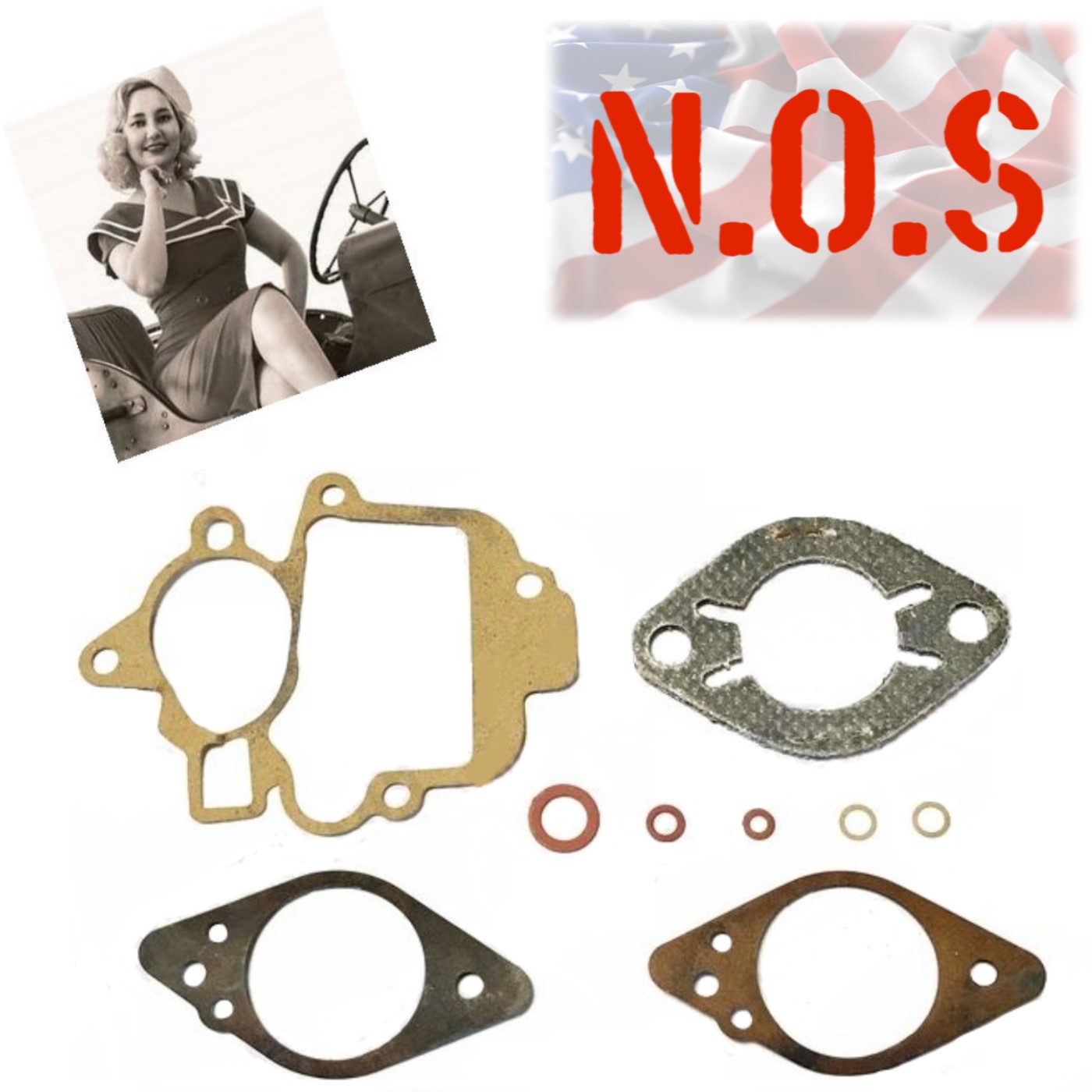 SADA TĚSNĚNÍ CARTER CARBURÁTOR