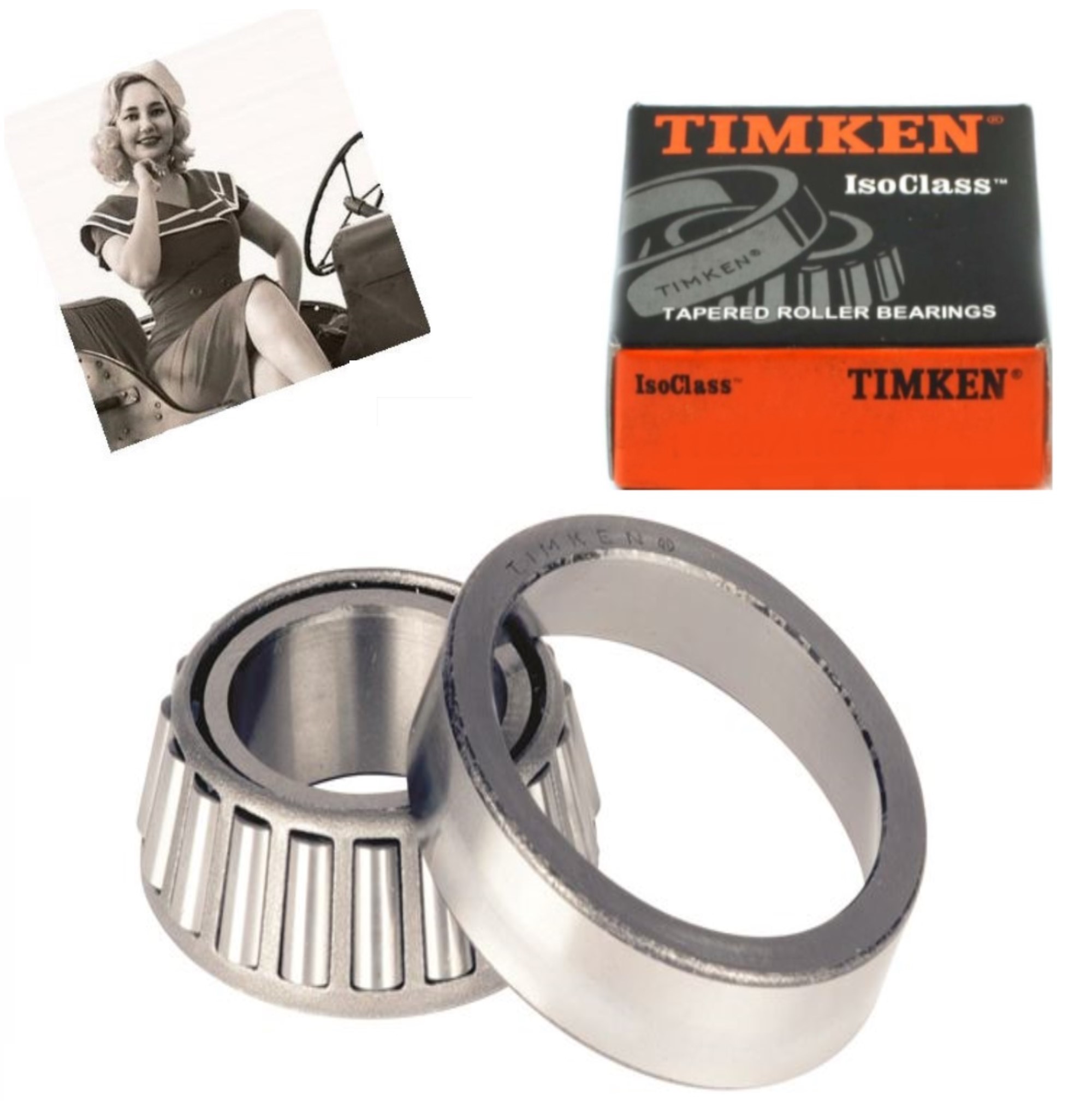 TIMKEN LOŽISKO DIFERENCIONÁLNÍHO PASTORKU VNĚJŠÍ 02872 - 02820