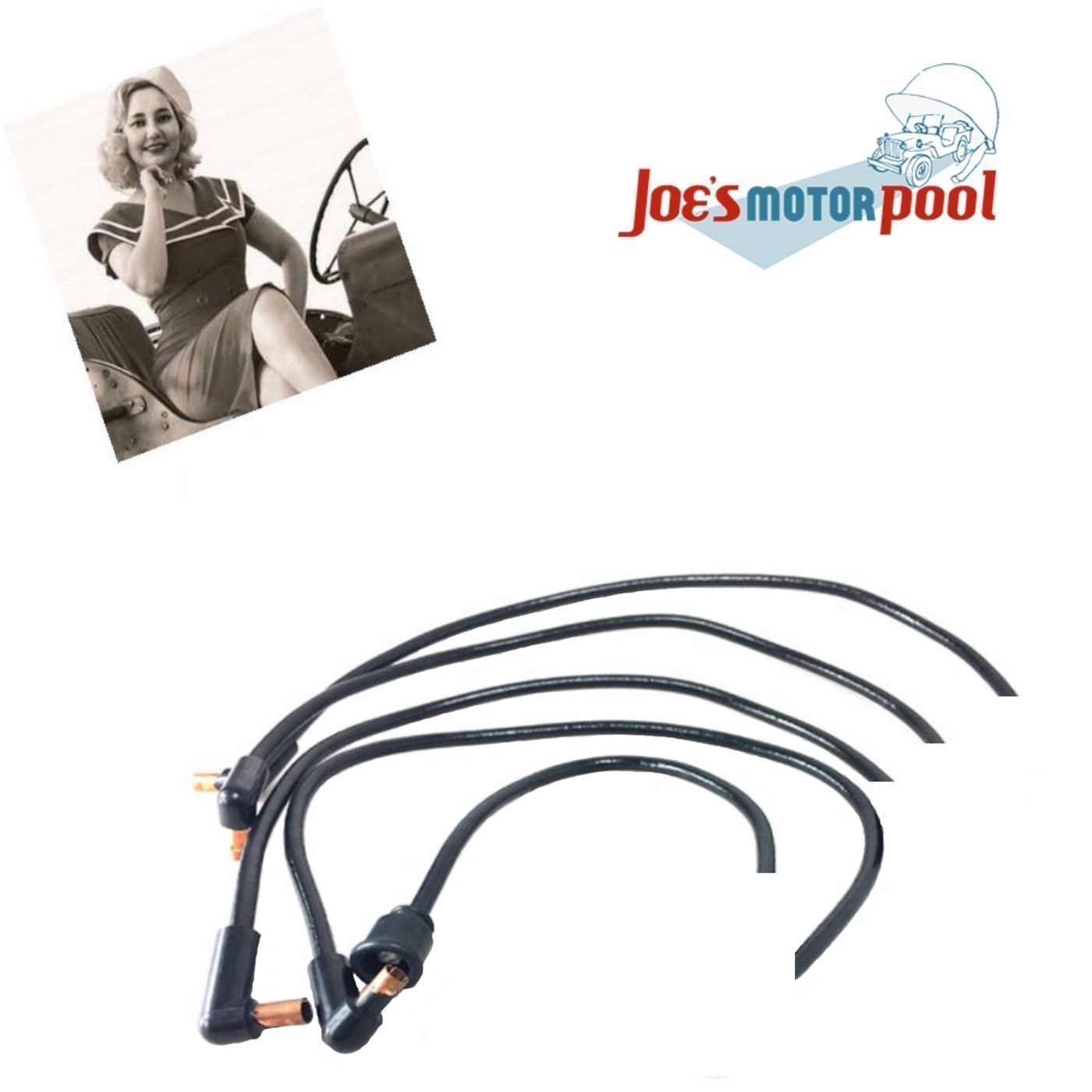 KABEL SVÍČKOVÝ / 1M