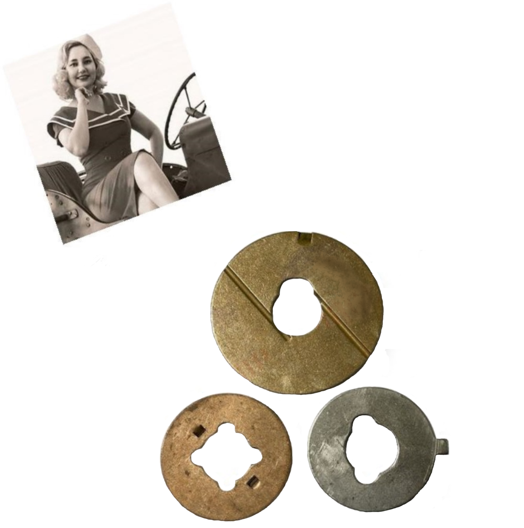 PODLOŽKY AXIÁLNÍ PROTIHŘÍDELE