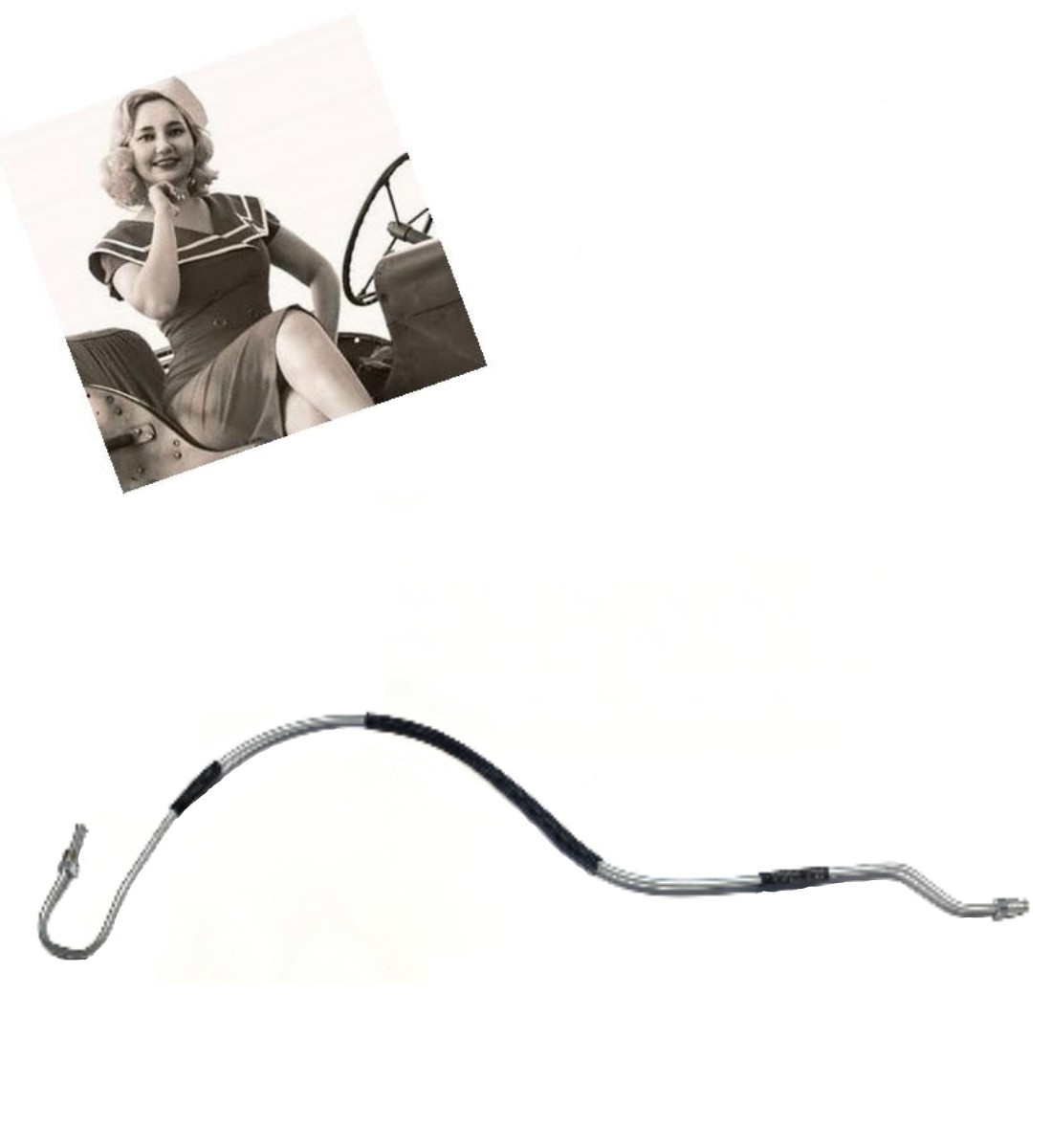 BRZDOVÁ TRUBKA PŘEDNÍ /ALT LOOM/