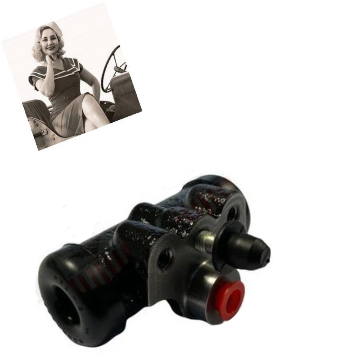 BRZDOVÝ VÁLEČEK ZADNÍHO KOLA