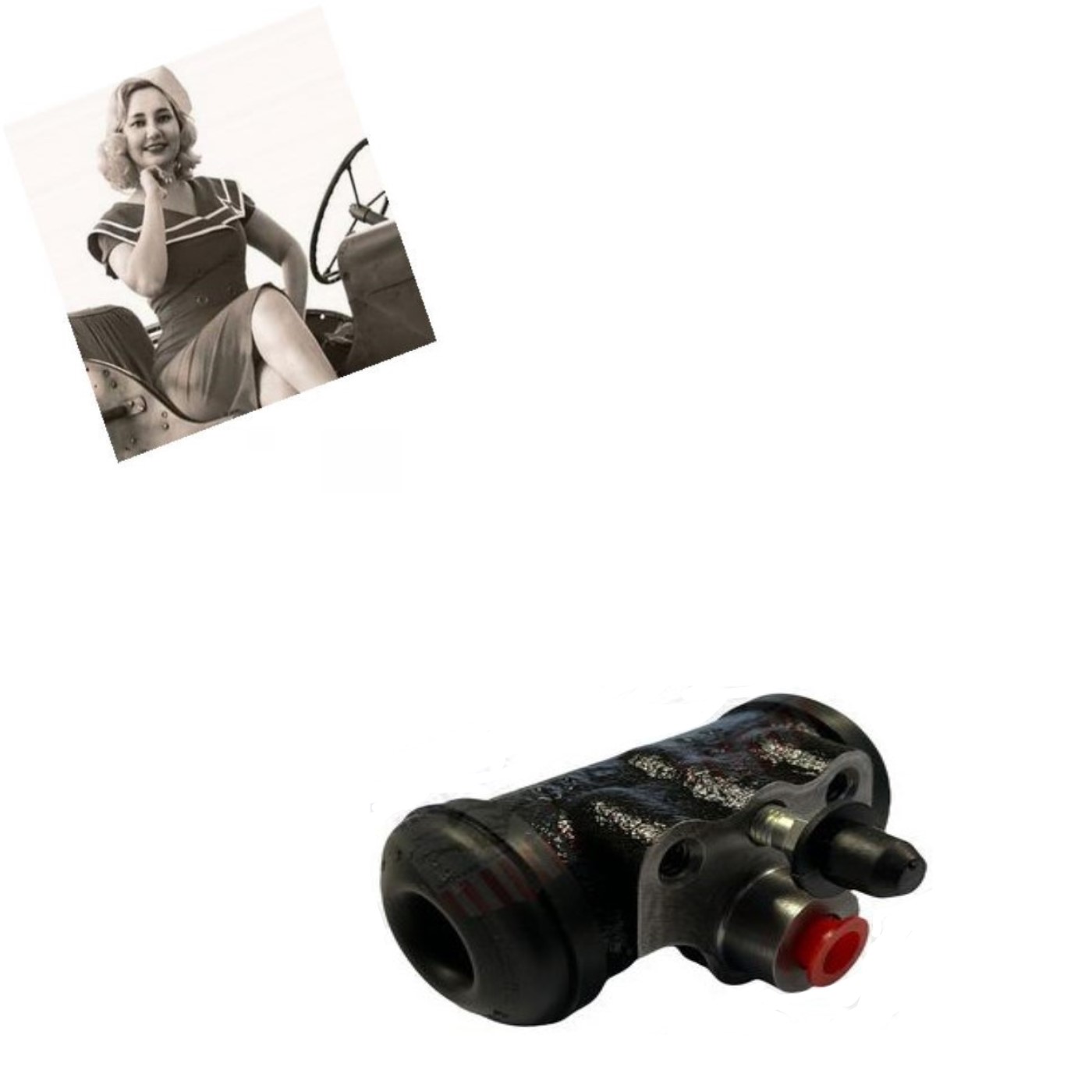 BRZDOVÝ VÁLEČEK PŘEDNÍHO KOLA  M38