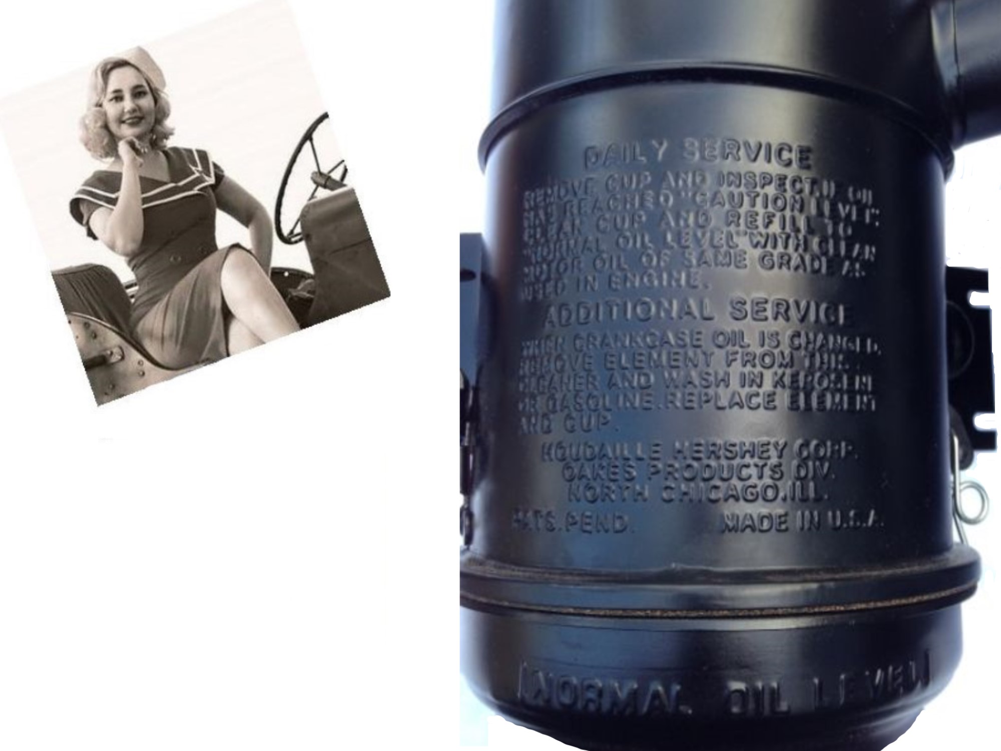 VZDUCHOVÝ FILTR 1943 - 1945