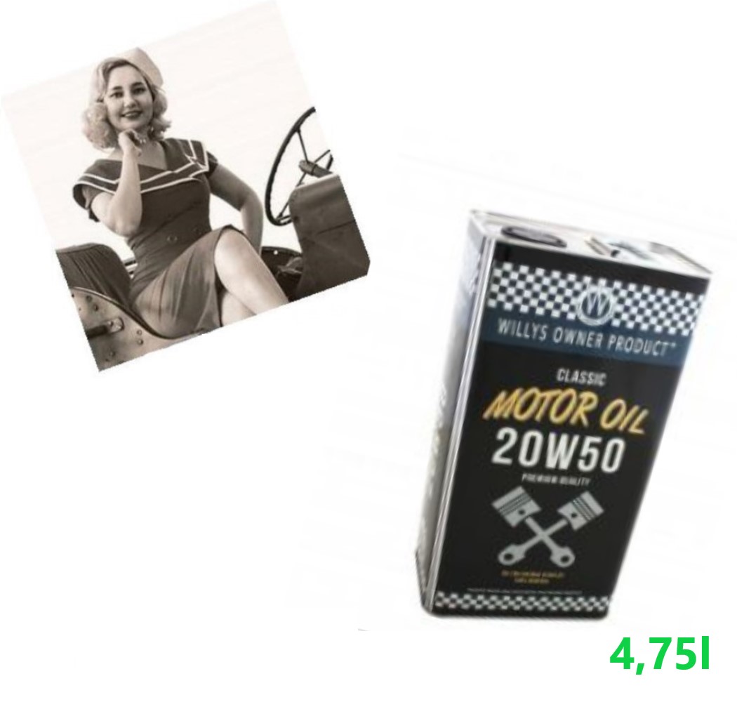 MOTOROVÝ OLEJ 20W50 (4,75L)