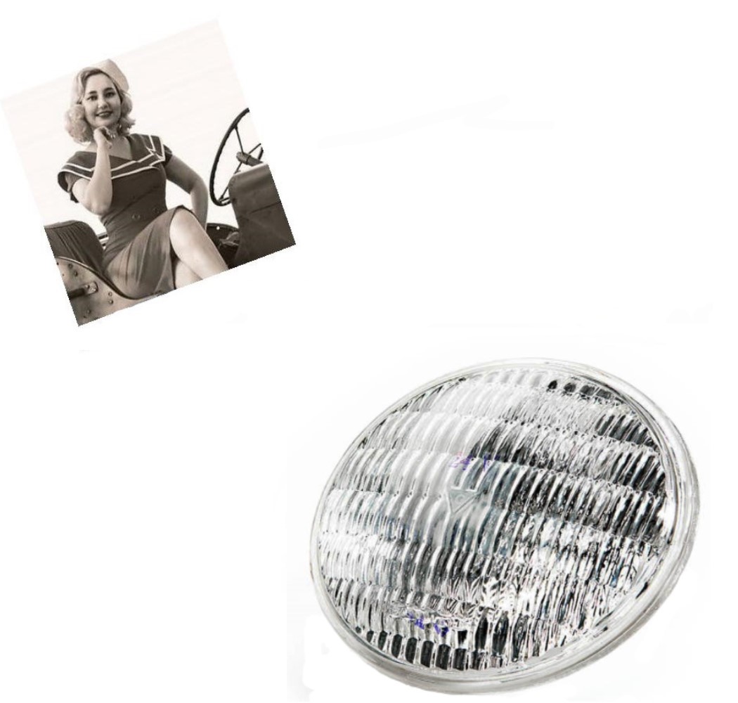 PARABOLA SVĚTLOMETU 6V US