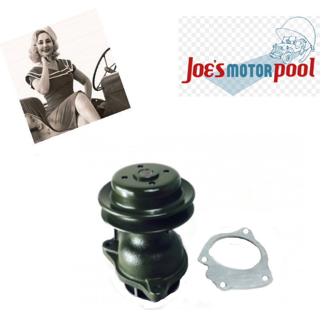 VODNÍ PUMPA S ŘEMENICÍ "W"