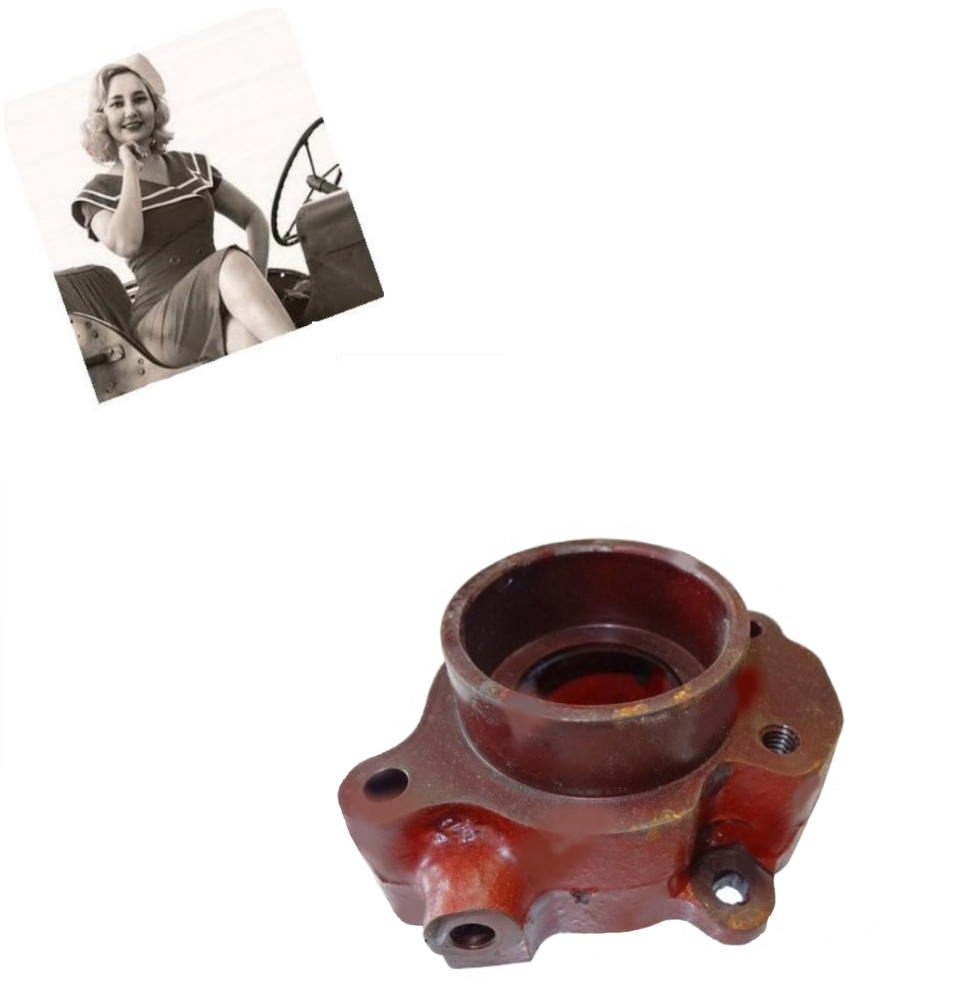 ZADNÍ LOŽISKO HŘÍDELE  II.model  